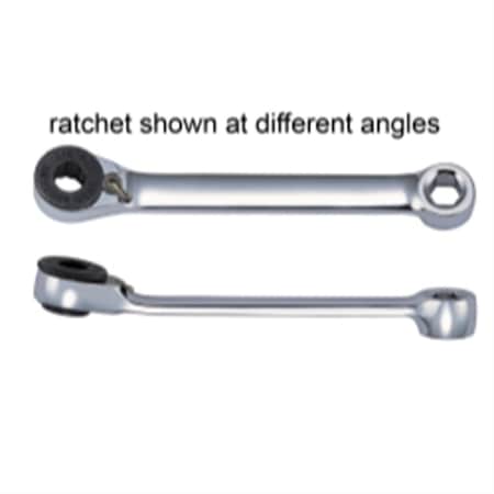 Hex Bit Ratchet, Double Ended, 1/4