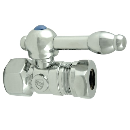 CC44151KL 1/2 O.D. Compression, 1/2 Slip Joint Straight Shut-off Valve MPN:CC44151KL