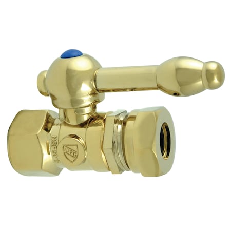 CC44152KL 1/2 O.D. Compression, 1/2 Slip Joint Straight Shut-off Valve MPN:CC44152KL