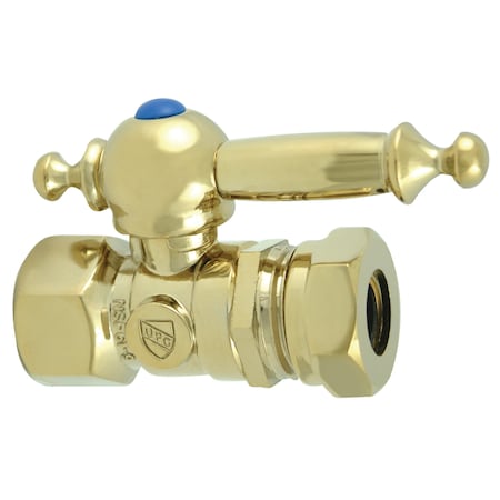 CC44152TL 1/2 O.D. Compression, 1/2 Slip Joint Straight Shut-off Valve MPN:CC44152TL