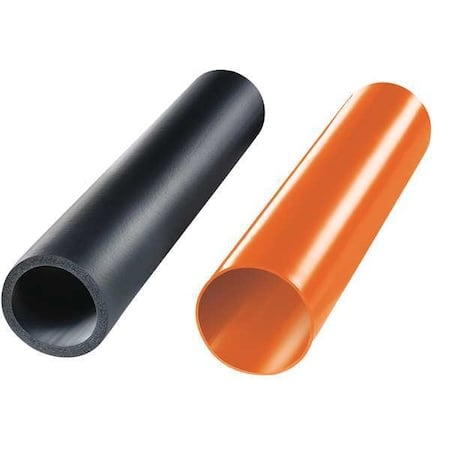 Conveyor Roller Cover, PVC, Orng, 60 in. L MPN:31-CVC-1900O