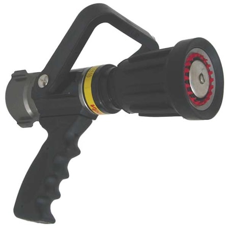 Fire Hose Nozzle, 1-1/2 In., Black MPN:ST2510-PV