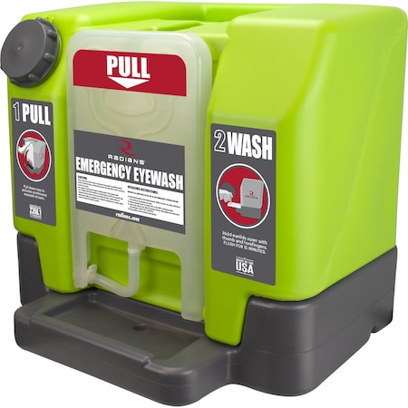 Eyewash Station, 12 Gal, Green MPN:REW01112