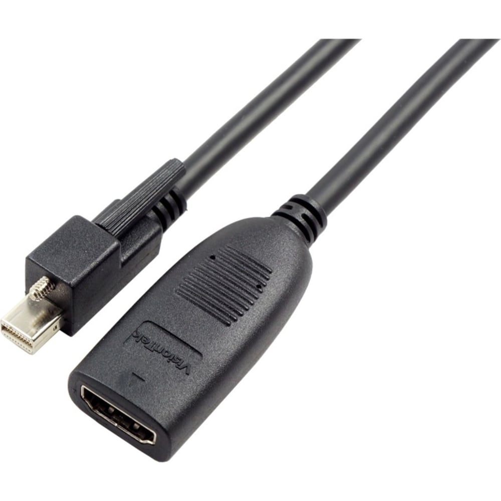 VisionTek Mini DisplayPort to HDMI 2.0 10-Pack Active Adapter (M/F) - 10 Pack - Mini DisplayPort Male Digital Audio/Video - HDMI Female Digital Audio/Video MPN:900868