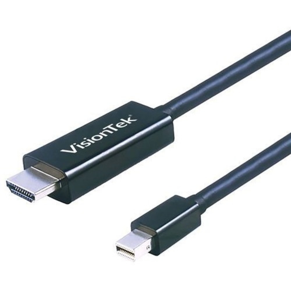 VisionTek Mini DisplayPort to HDMI 2.0 Active Cable (M/M) 4K @ 60Hz - Mini DisplayPort to HDMI Active Cable - 901215 MPN:901215