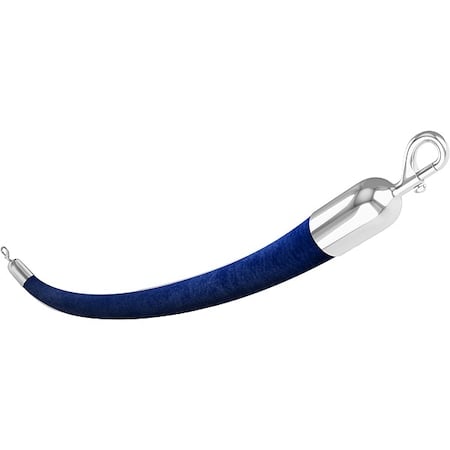 Barrier Rope, Velour, 6 ft L MPN:841BL72SE-SC