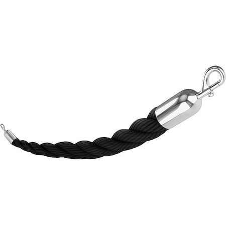 Barrier Rope, polypropylene, 6 ft L MPN:843BK72SE-PC