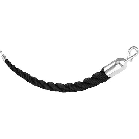 Barrier Rope, polypropylene, 8 ft L MPN:843BK96SE-SC