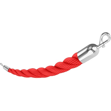 Barrier Rope, polypropylene, 6 ft L MPN:843RD72SE-PC