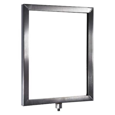 Sign Frame, Post Mount, 11 in.L x 14 in.H MPN:FR1114HDPC