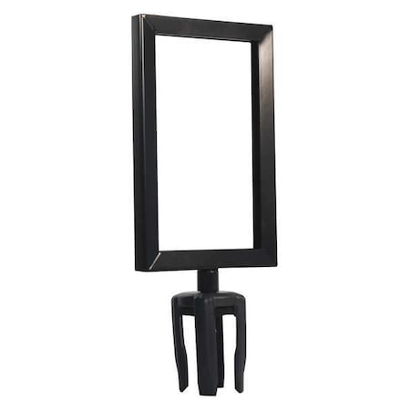 Sign Frame, 11in.Hx7in.L, Black MPN:FR711HDSB-CSB