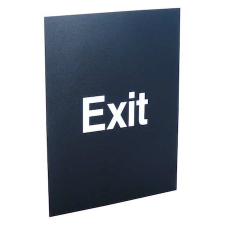 8.5x11 Sign - EXIT (Double Sided) MPN:PS811-02BK