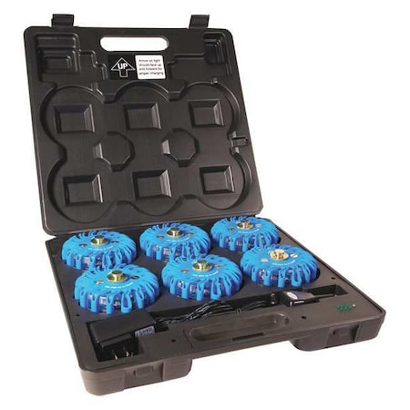 LED Flare, Blue Led Lights, PK6 MPN:RCDL6-BL