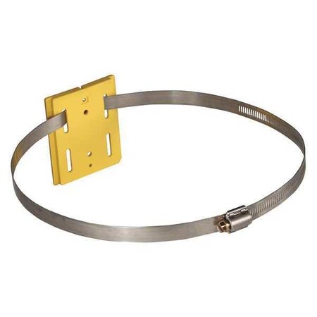 Wall Mount Plate, Yellow, 10 in. L MPN:WP412HC1-YW