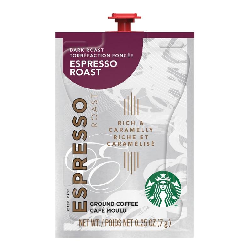 Starbucks Single-Serve Freshpacks, Espresso Roast, Carton Of 72 MPN:MDR00218