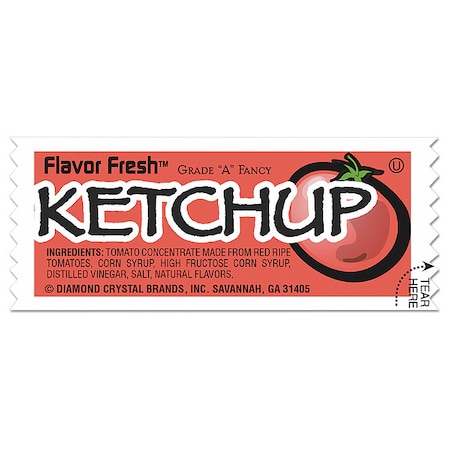 Ketchup Packets, 0.25 oz., PK200 MPN:BFSVENL024