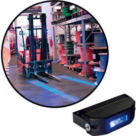 Visual Workplace® Forklift LED Safety Light Single Line 20W Blue 66-3133-20L-634