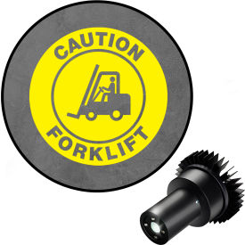 Visual Workplace® Virtual LED Projector Safety Sign EX Forklift with Symbol 25W Yellow 66-3132-618EX-PS149