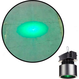 Visual Workplace® Virtual LED Projector Crane Safety Light Single Line 80W Green 66-3134-80-614