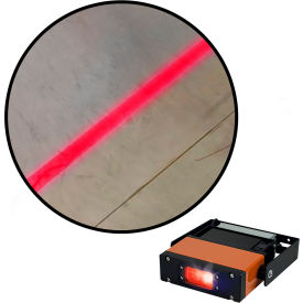 Visual Workplace® Virtual LED Projector Crane Safety Light Single Line 80W Red 66-3134-80-623