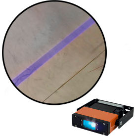 Visual Workplace® Virtual LED Projector Crane Safety Light Single Line 80W Blue 66-3134-80-634