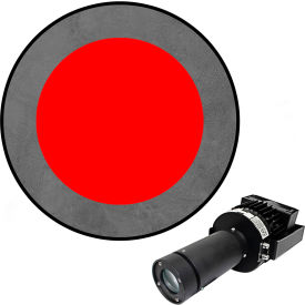Visual Workplace® Virtual LED Projector Safety Symbol Max (W) Circle 100W Red 66-3135-231050-PS134