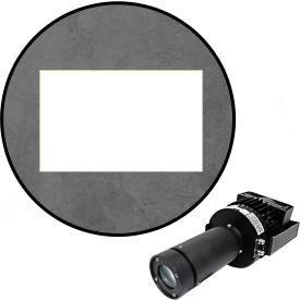 Visual Workplace® Virtual LED Projector Safety Walkway Max (SW) Solid Rectangle 100W White 66-3136-011050-PS150