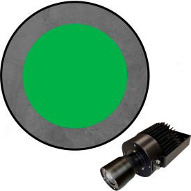 Visual Workplace® Virtual LED Projector Safety Symbol (S) Circle 50W Green 66-3138-614-PS134