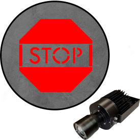 Visual Workplace® Virtual LED Projector Safety Symbol (S) Stop Solid 50W Red 66-3138-623-PS130