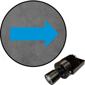 Visual Workplace® Virtual LED Projector Safety Symbol (S) Long Arrow 50W Blue 66-3138-634-PS136