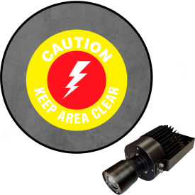 Visual Workplace® Virtual LED Projector Safety Sign (W) EX Caution Keep Area Clear 50W 66-3139-601EX-PS209