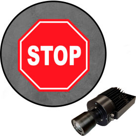 Visual Workplace® Virtual LED Projector Safety Sign (W) EXT Stop 50W 66-3139-601EXT-PS201