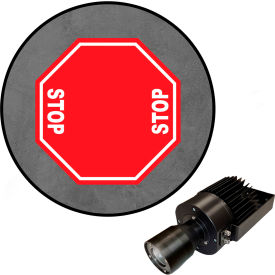 Visual Workplace® Virtual LED Projector Safety Sign (W) EXT 2-Way Stop 50W 66-3139-601EXT-PS202