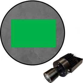 Visual Workplace® Virtual LED Projector Safety Walkway (W) EX Solid Rectangle 50W Green 66-3139-614EX-PS150