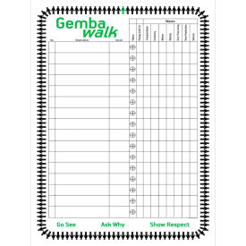 Visual Workplace Magnetic Dry Erase Overlay Gemba Walk 36
