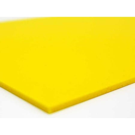 PVC-Board, Yellow, 6