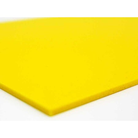 PVC-Board, Yellow, 12