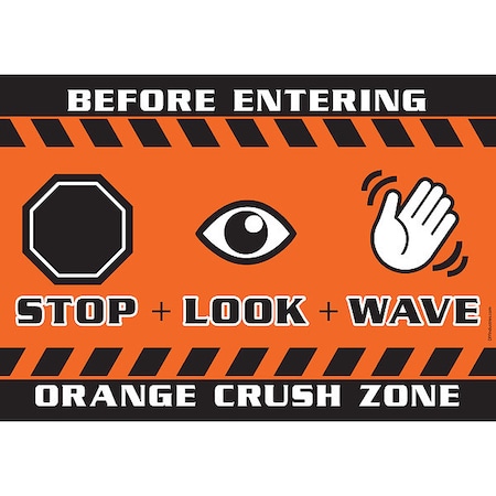 Floor Sign, High Bond, 20
