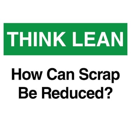 Lean Sign, PVC 10
