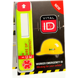 Vital ID Worker Emergency ID Tag w/ Data-Window 3