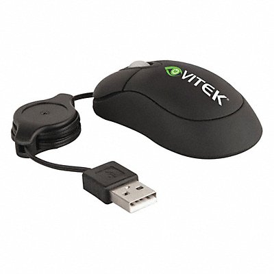 Mouse Corded Laser Black MPN:VT-USB-MOUSE