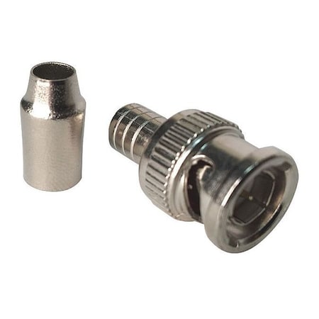 Coaxial Crimp Connector, BNC Male, PK10 MPN:VT-BNC-CRMP-PLM10