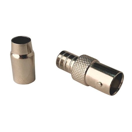 Coaxial Crimp Connector, BNC Female, PK10 MPN:VT-BNC-FRG610