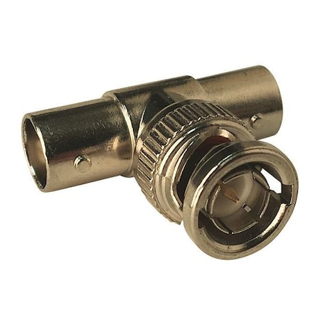 Coaxial T Connector, RG-6 Cable, PK100 MPN:VT-BNC-T-1M100