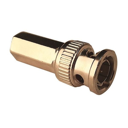 Coaxial Twist Connector, BNC Male, PK100 MPN:VT-BNC-TWST-ML100