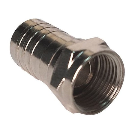 Crimp Connector, F Connection, PK100 MPN:VT-F-CRMP-RG6100
