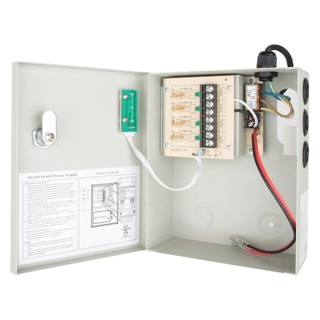 Power Supply, Output 12VDC, VA Rating 60 MPN:VT-1205A-D4B