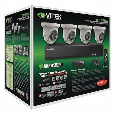 Digital Video Recorder Kit, Fixed Type MPN:VT-TH2KT82TA-2