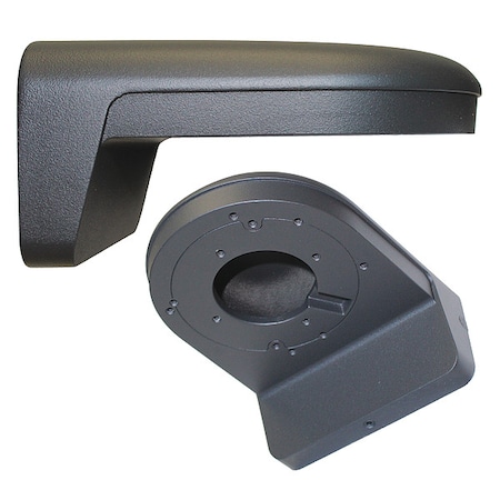 Wall Mount, Aluminum, Charcoal, 6 7/64 in L MPN:VT-TWMT-3B