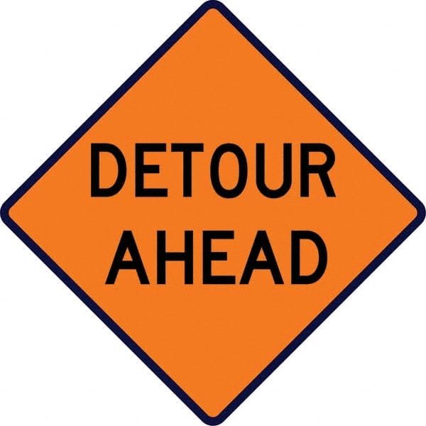 Road Construction Sign: Square, 